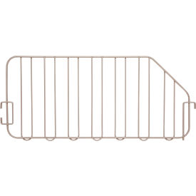 MetroMax® Divider For Storage Basket 21-7/16''W x 9/16''D 9-1/2''H Taupe IVBD
