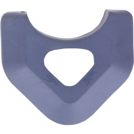 MetroMax® Replacement Bumper For Polymer & Steel Posts 4''W x 4-5/8''D 7/8''H Gray M9992DBX