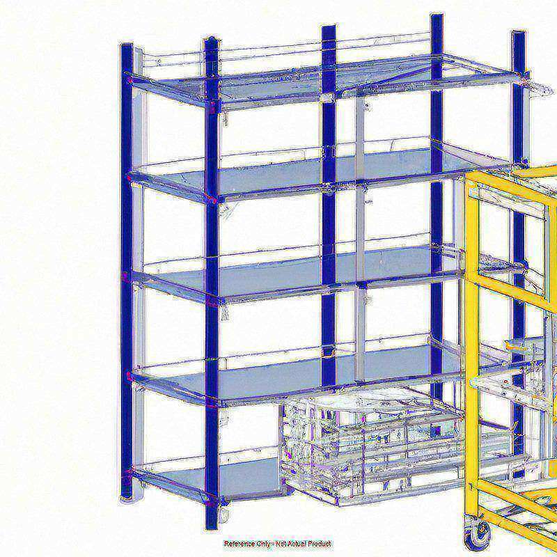 Overhead Track Shelving Complete Kit MPN:TT14-E2460M1860C