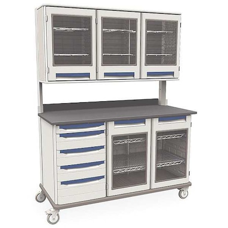 Mobile Work Center, H 81-1/2 x W 63-3/16 MPN:SXRT38MW14
