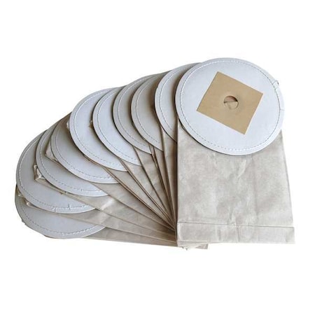Vacuum Bag, 2-ply, Disposable, 13.00Lx1.00Hx6.00W In., 10 PK MPN:120-024989