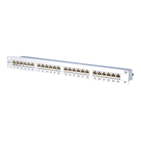 Patch Panel, Silver, 1.75