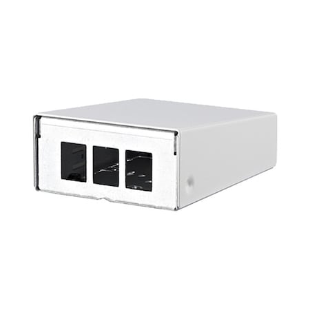 RJ45 Housing, White, 1.718