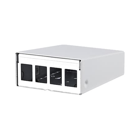 RJ45 Housing, White, 1.718