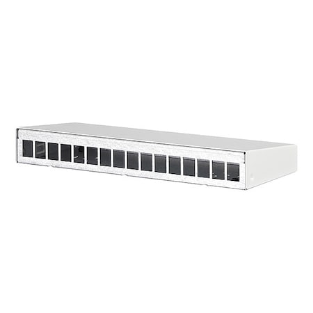RJ45 Housing, White, 1.718