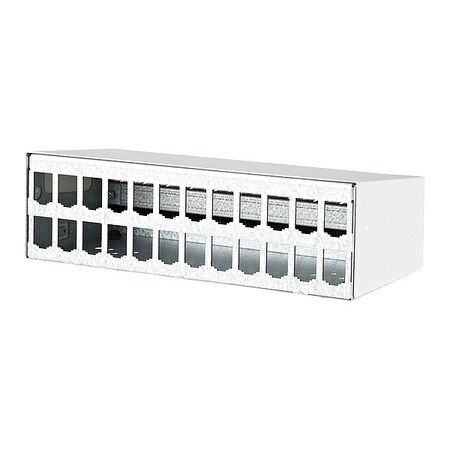 RJ45 Housing, White, 2.978