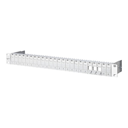 Patch Panel, Light Gray, 1.75