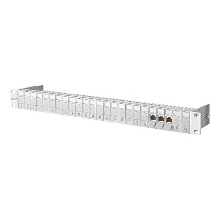 Patch Panel, Light Gray, 1.75