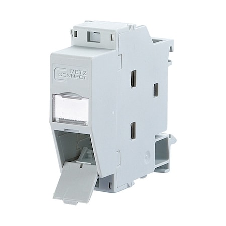 Rail-Mount Housing, Light Gray, 1.772