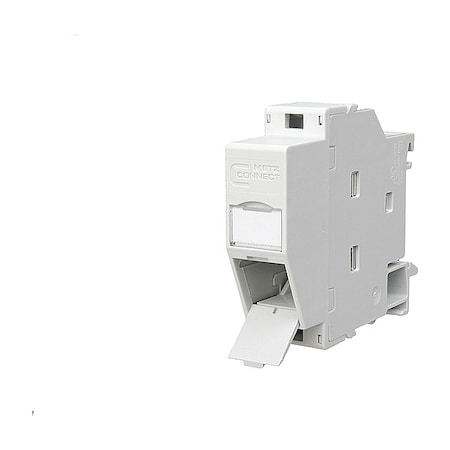 Rail-Mount Housing, Light Gray, 1.772