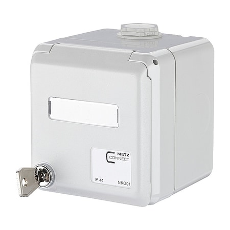IP44SG Housing, Gray, 3.661