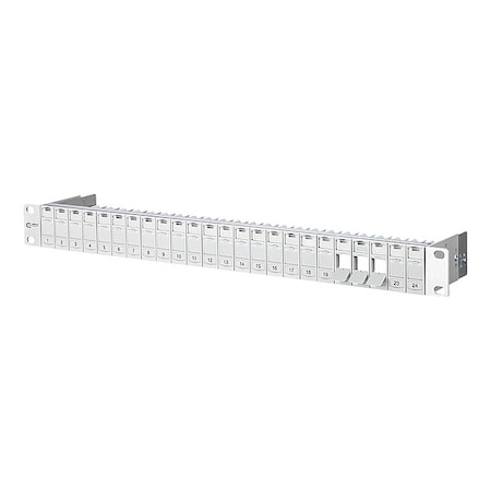 Patch Panel, Light Gray, 1.75