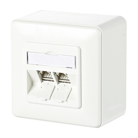 Wall Outlet, White, 3.368