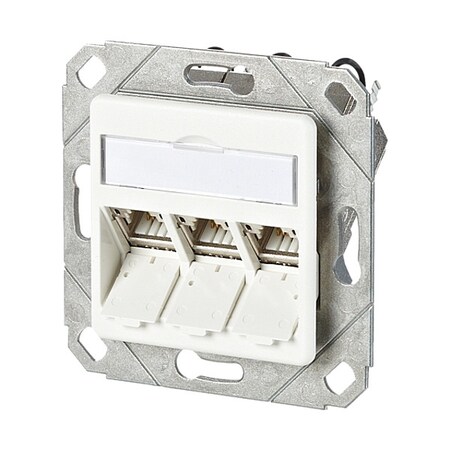 Wall Outlet, White, 2.752