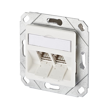 Wall Outlet, White, 2.752