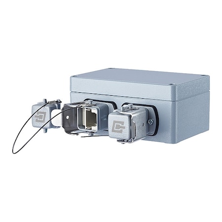 Data Connector Outlet, Gray, 2.244