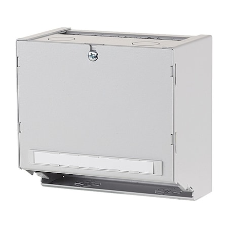 Fiber Optic Housing, Gray, 3.13