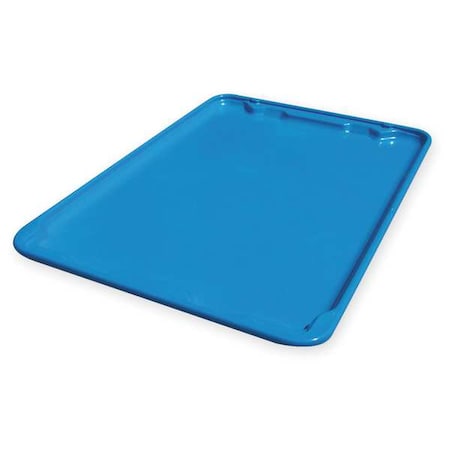 Stacking Container Lid Lid, Blue, Fiberglass MPN:7806185268