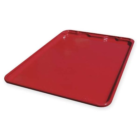 Stack Container Lid Lid, Red, Fiberglass MPN:7806185280