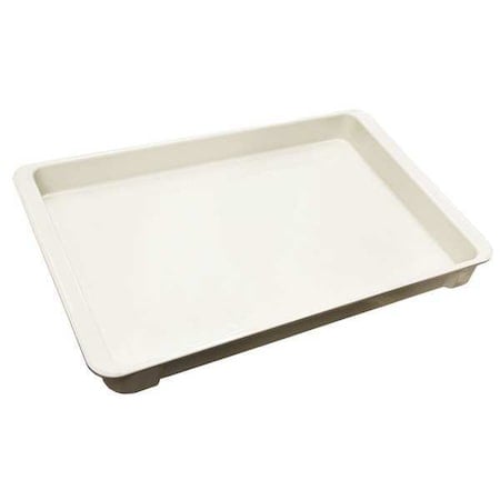 Stackable Storage Container, 1.3 gal, 18-3/4 in L x 11-7/8 in W x 1-3/4 in H, White MPN:8040085269