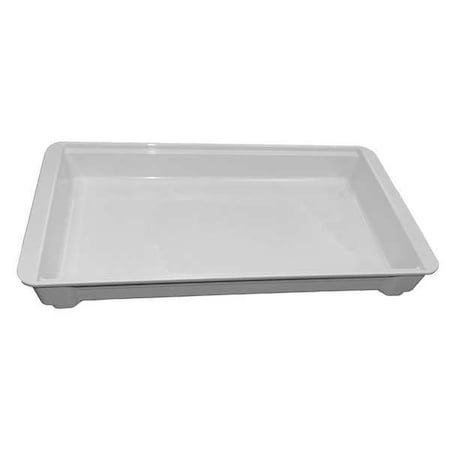 Stackable Storage Container, 1.8 gal, 20-3/4 in L x 11-1/4 in W x 2-3/8 in H, White MPN:8147085269