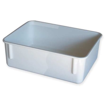 Stack & Nest Storage Container, 1.5 gal, 11-3/4 in L x 8-3/4 in W x 4-1/8 in H, White MPN:9201085269