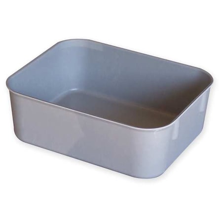 Stack & Nest Storage Container, 0.2 gal, 6-1/8 in L x 4-7/8 in W x 2-1/8 in H, Gray MPN:9211085136