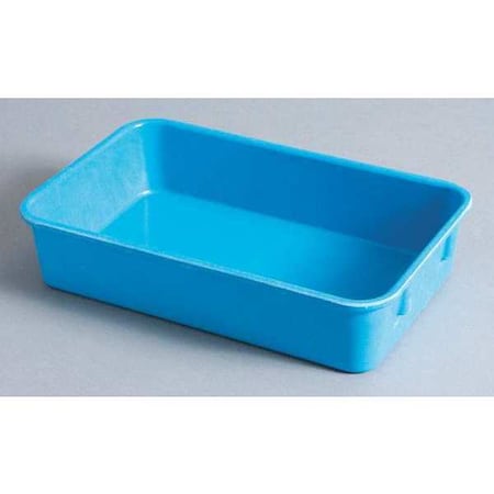 Stack & Nest Storage Container, 0.4 gal, 9-3/4 in L x 6-1/8 in W x 2-1/8 in H, Blue MPN:9221085268