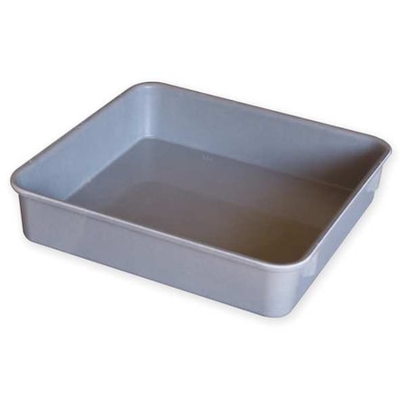 Stack & Nest Storage Container, 1.4 gal, 9-3/4 in L x 9-1/4 in W x 4-1/2 in H, Gray MPN:9231085136