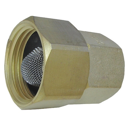 Garden Hose Swivel, Steel/Brass/Rubber MPN:23-0001