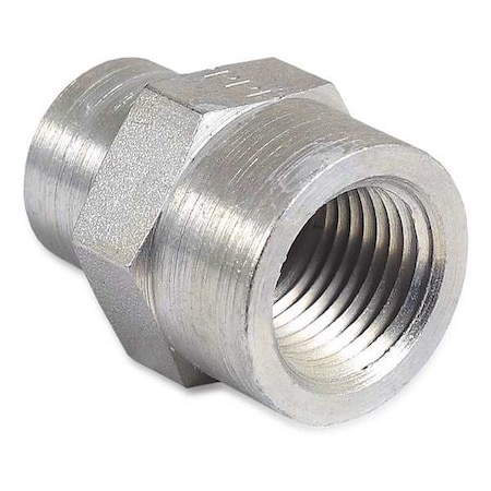 Adapter, 1/2 in FNPT x 3/8 in FNPT, Steel MPN:24-0243