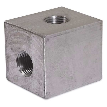 Manifold Block, Aluminum, For Mi-T-M 5004 Series Compressors MPN:51-0012