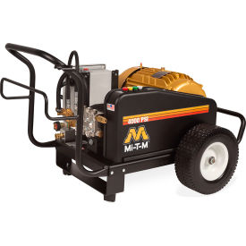 Mi-T-M® CW Premium Portable Electric Pressure Washer 4000 PSI 15 HP 3.9 GPM 3 Phase 230V CW-4004-1ME3