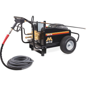 Mi-T-M® CW Premium Portable Electric Pressure Washer 5000 PSI 15 HP 4 GPM 3 Phase 230V CW-5004-0ME3