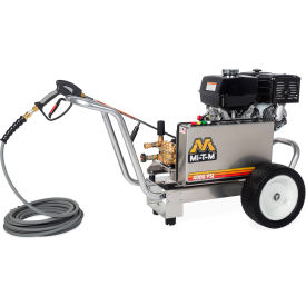 Mi-T-M® CBA Aluminum Gas Pressure Washer w/Honda GX390 OHV Gasoline Engine Recoil 3.4 GPM CBA-4004-1MAH
