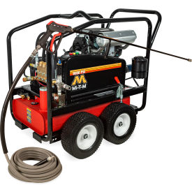 Mi-T-M® CWC Premium Gas Pressure Washer w/Honda GX630 OHV Gasoline Engine Electric 6000 PSI CWC-6004-4MGH