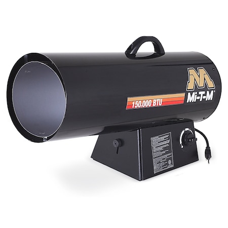 Propane Forced Air, portable heater, Liquid Propane, Electronic, One-Touch, 8.7