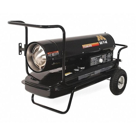 Kerosene Forced Air, Portable Heaters, Sure Start, Dual Connector, 215, 000 BtuH, 47