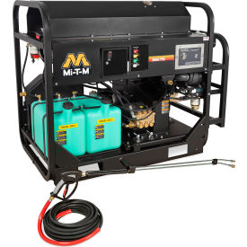 Mi-T-M® HS Stationary Diesel Hot Water Pressure Washer Z602 Kohler 3000 PSI 5.6 GPM HS-3006-0MDK