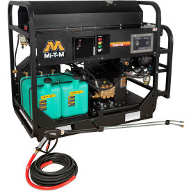 Mi-T-M® HS Stationary Diesel Hot Water Pressure Washer Z602 Kohler 3500 PSI 4.7 GPM HS-3505-0MDK