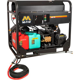 Mi-T-M® HS Stationary Gasoline Hot Water Pressure Washer CH640 Kohler 3500 PSI 4.7 GPM HS-3505-1MGK
