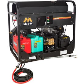 Mi-T-M® HS Stationary Gasoline Hot Water Pressure Washer CH640 Kohler 4000 PSI 4 GPM HS-4004-1MAK