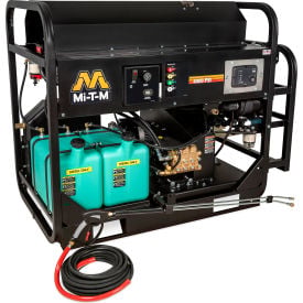 Mi-T-M® HS Stationary Diesel Hot Water Pressure Washer Z602 Kohler 4000 PSI 4.5 GPM HS-4005-0MDK