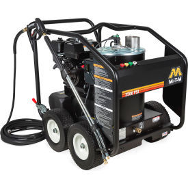 Mi-T-M® HSP Portable Gasoline Hot Water Pressure Washer GX200 Honda 2500 PSI 2.6 GPM HSP-2503-0MMH