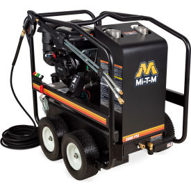 Mi-T-M® HSP Portable Gasoline Hot Water Pressure Washer CH395 Kohler 3000 PSI 2.9 GPM HSP-3003-3MGK