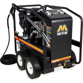 Mi-T-M® HSP Portable Gasoline Hot Water Pressure Washer 300cc Mi-T-M 3000 PSI 2.9 GPM HSP-3003-3MGM