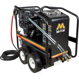 Mi-T-M® HSP Portable Gasoline Hot Water Pressure Washer CH440 Kohler 3500 PSI 3.3 GPM HSP-3504-3MGK