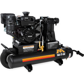 Mi-T-M® Single Stage Air Compressor w/ 208cc Kohler CH270 OHV Engine 8 Gal. Cap. Recoil Start AM1-PK07-08M