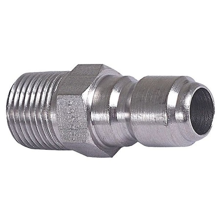 Quick Connect Plug, Male, 3/8 M x 3/8 In MPN:17-0005