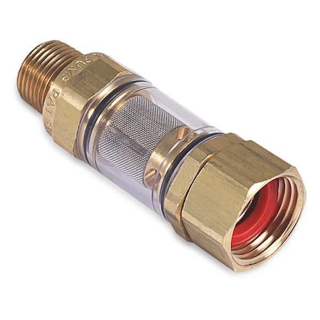 Filter Inlet Valve, 1/2 x 3/4 in Connection, Male x Female MPN:19-0206